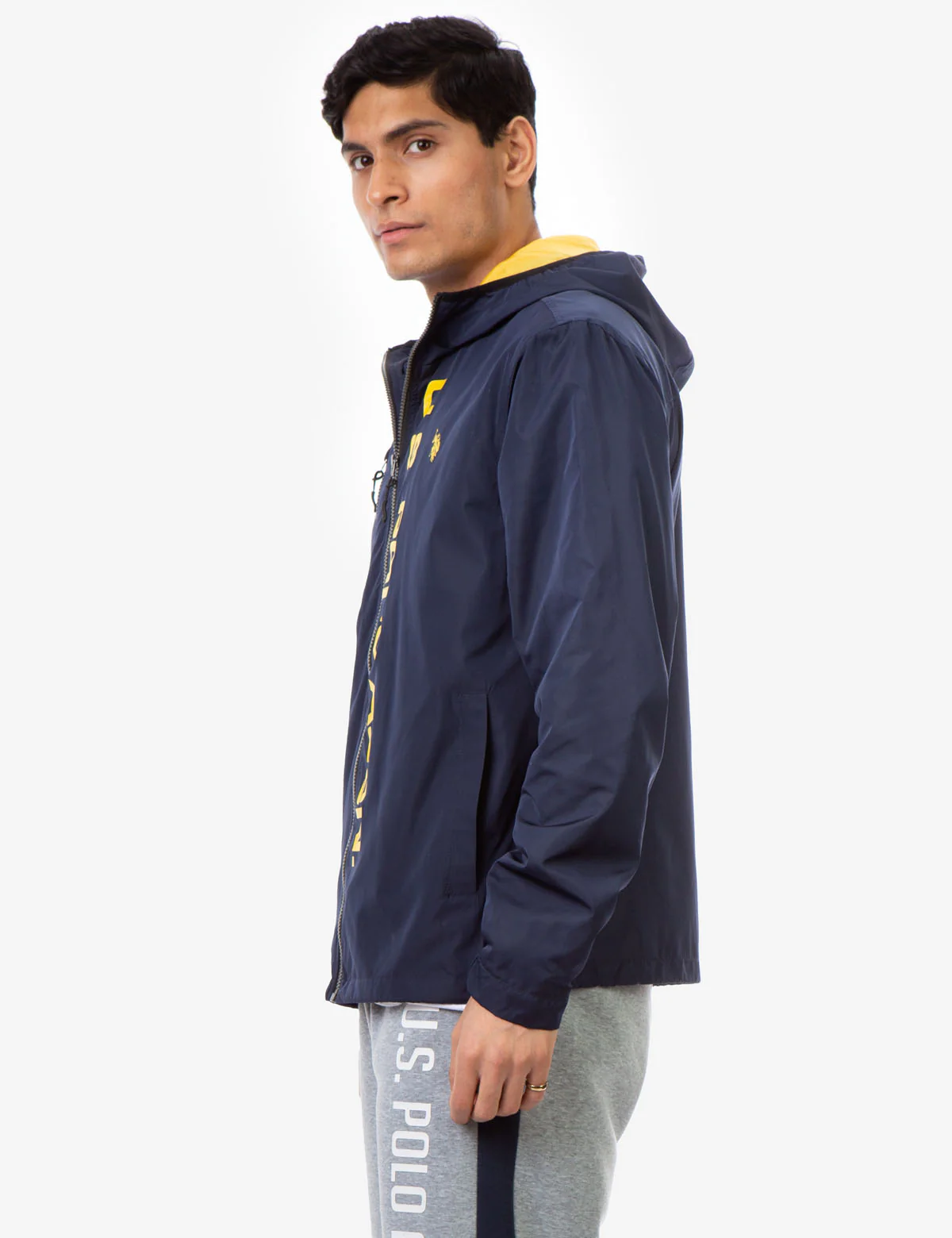 HOODED STRIPE WINDBREAKER - Image 15