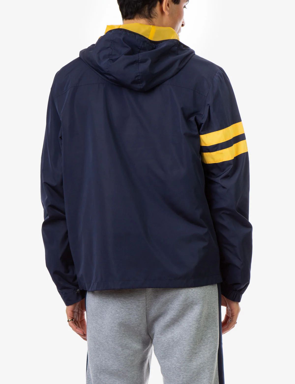 HOODED STRIPE WINDBREAKER - Image 16