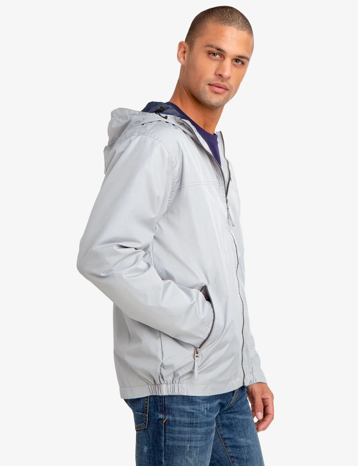 HOODED MESH-LINED WINDBREAKER - Image 10