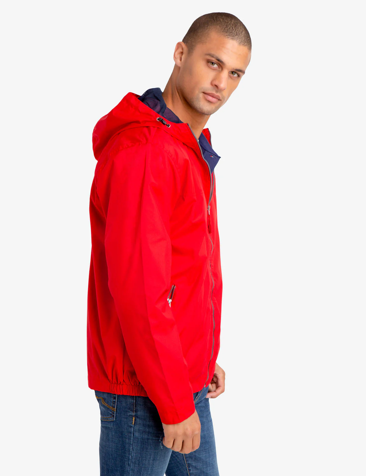 HOODED MESH-LINED WINDBREAKER - Image 6