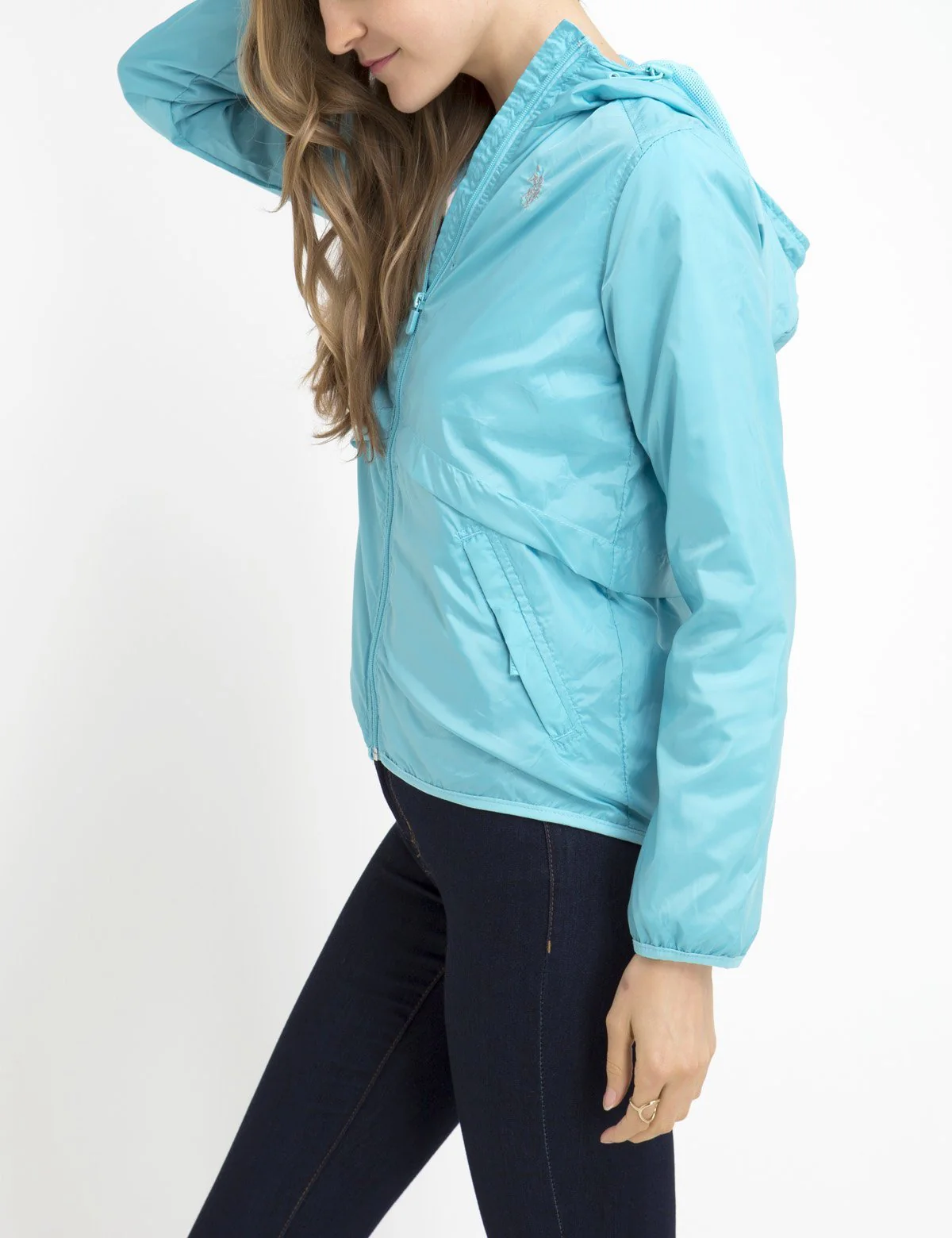 HOODED WINDBREAKER JACKET - Image 2