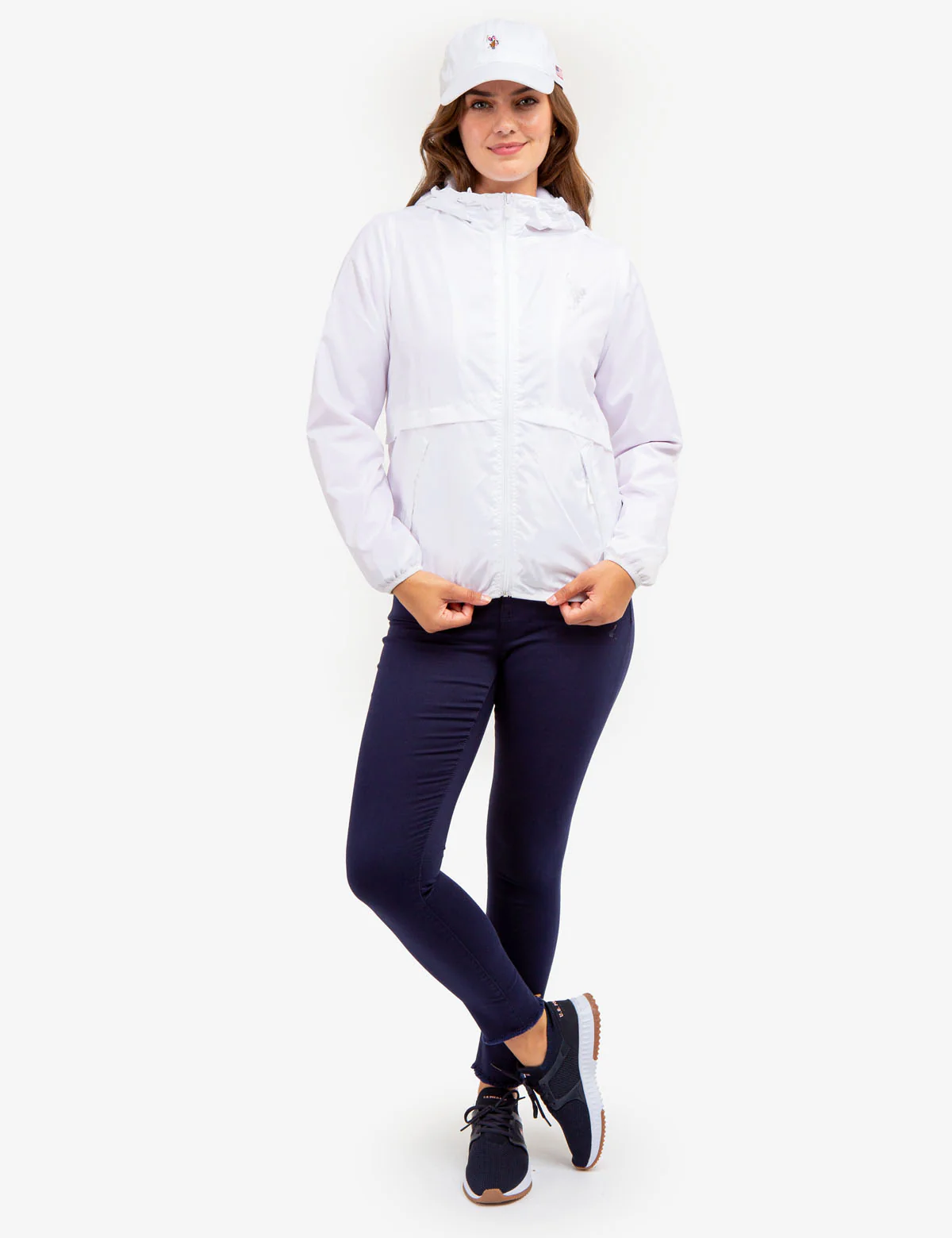 HOODED ZIP FRONT WINDBREAKER - Image 2
