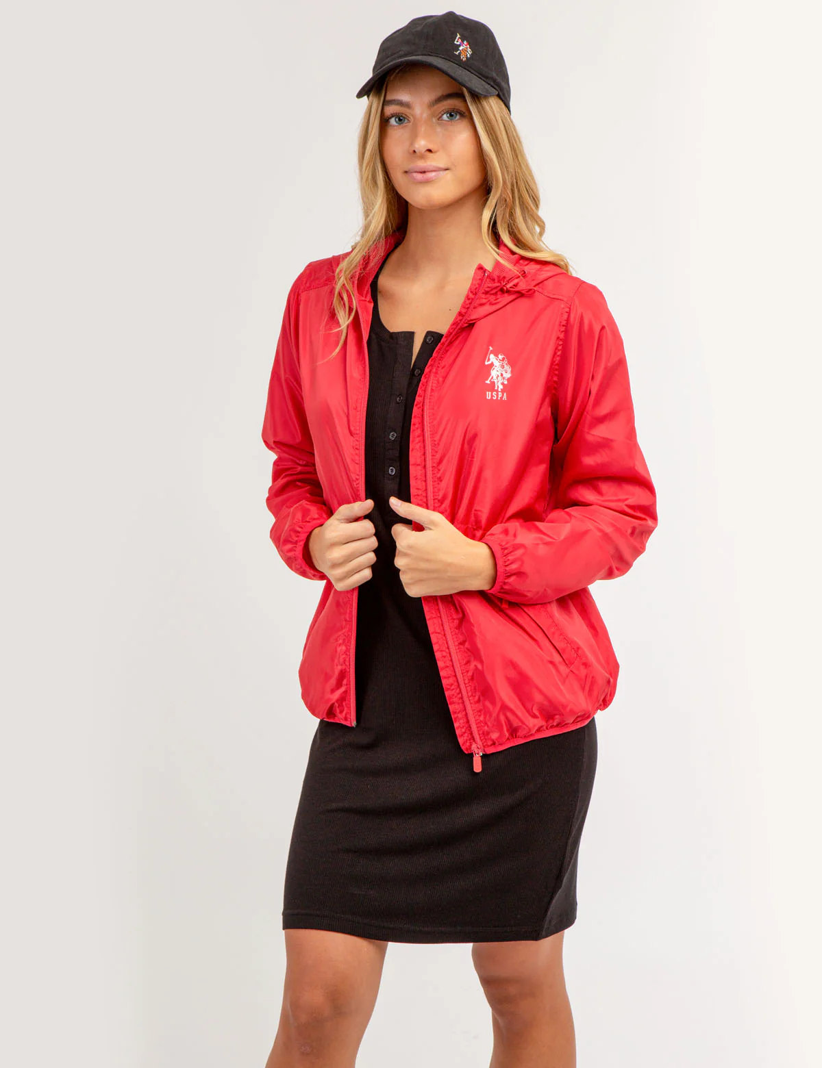 HOODED ZIP FRONT WINDBREAKER - Image 6
