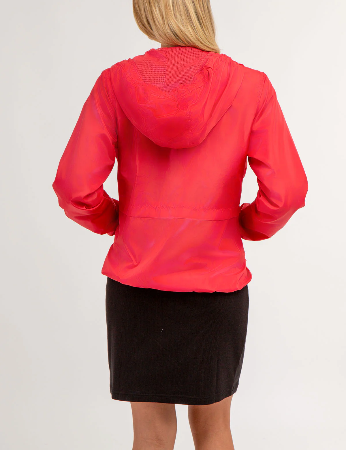 HOODED ZIP FRONT WINDBREAKER - Image 8