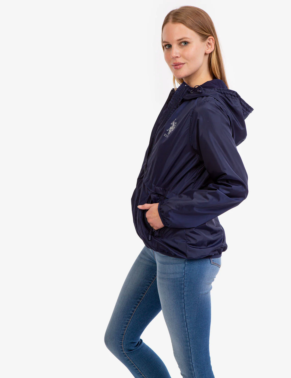HOODED ZIP FRONT WINDBREAKER - Image 3