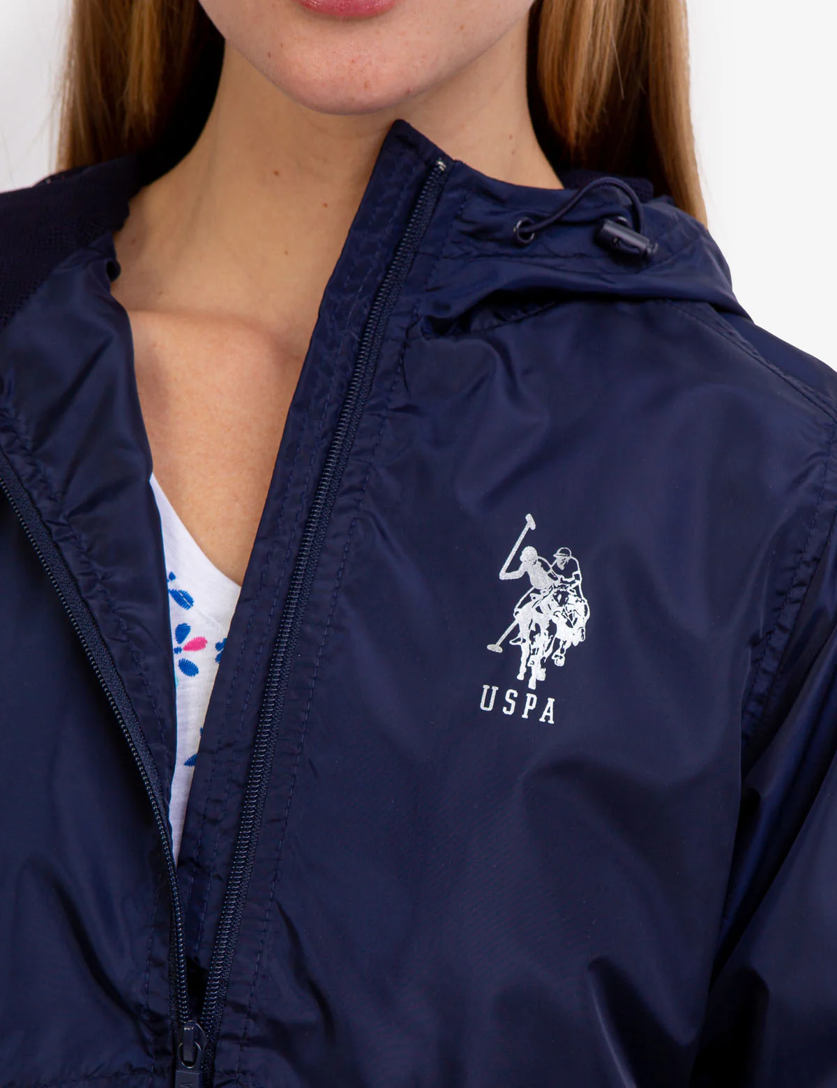 HOODED ZIP FRONT WINDBREAKER - Image 4