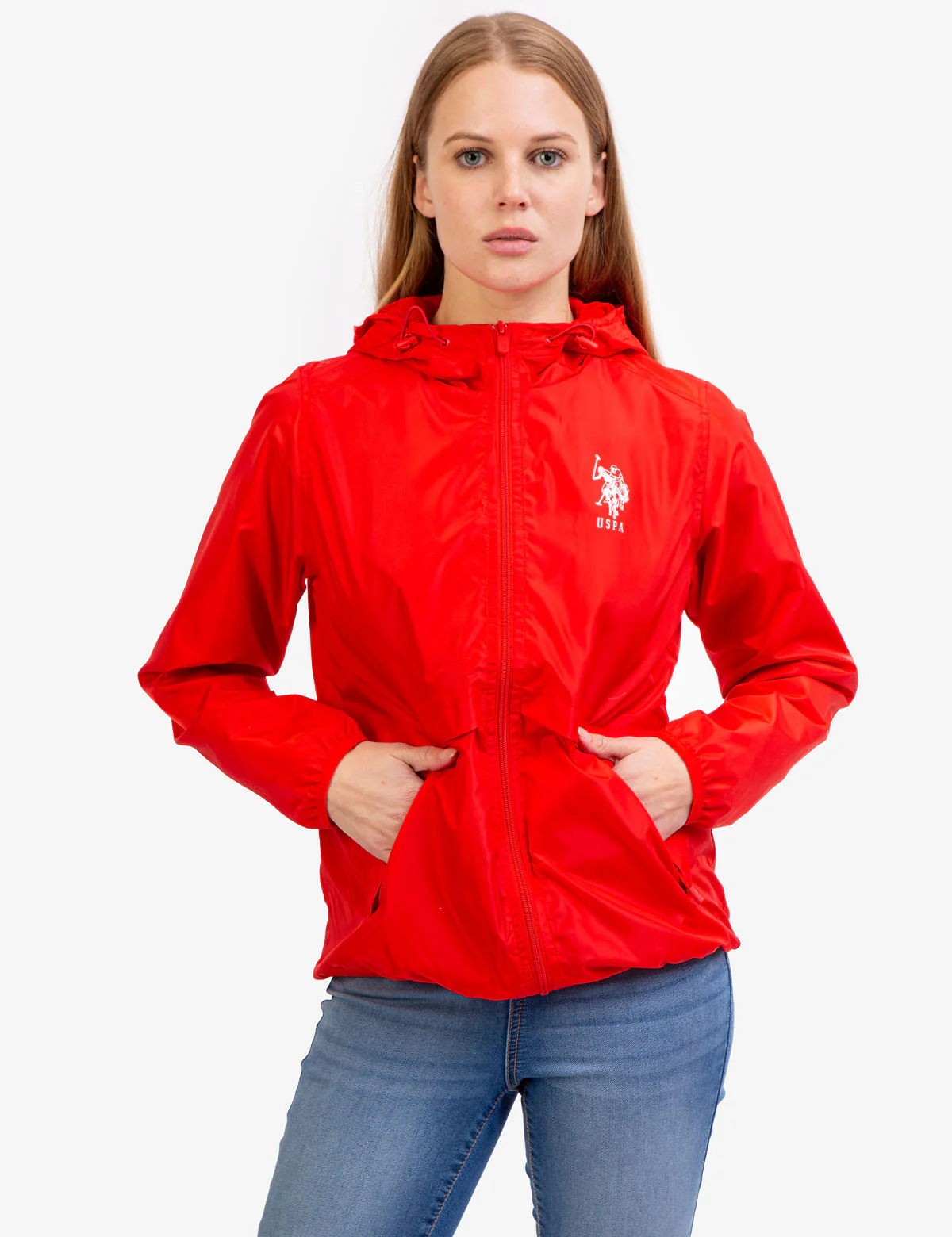 HOODED ZIP FRONT WINDBREAKER - Image 6