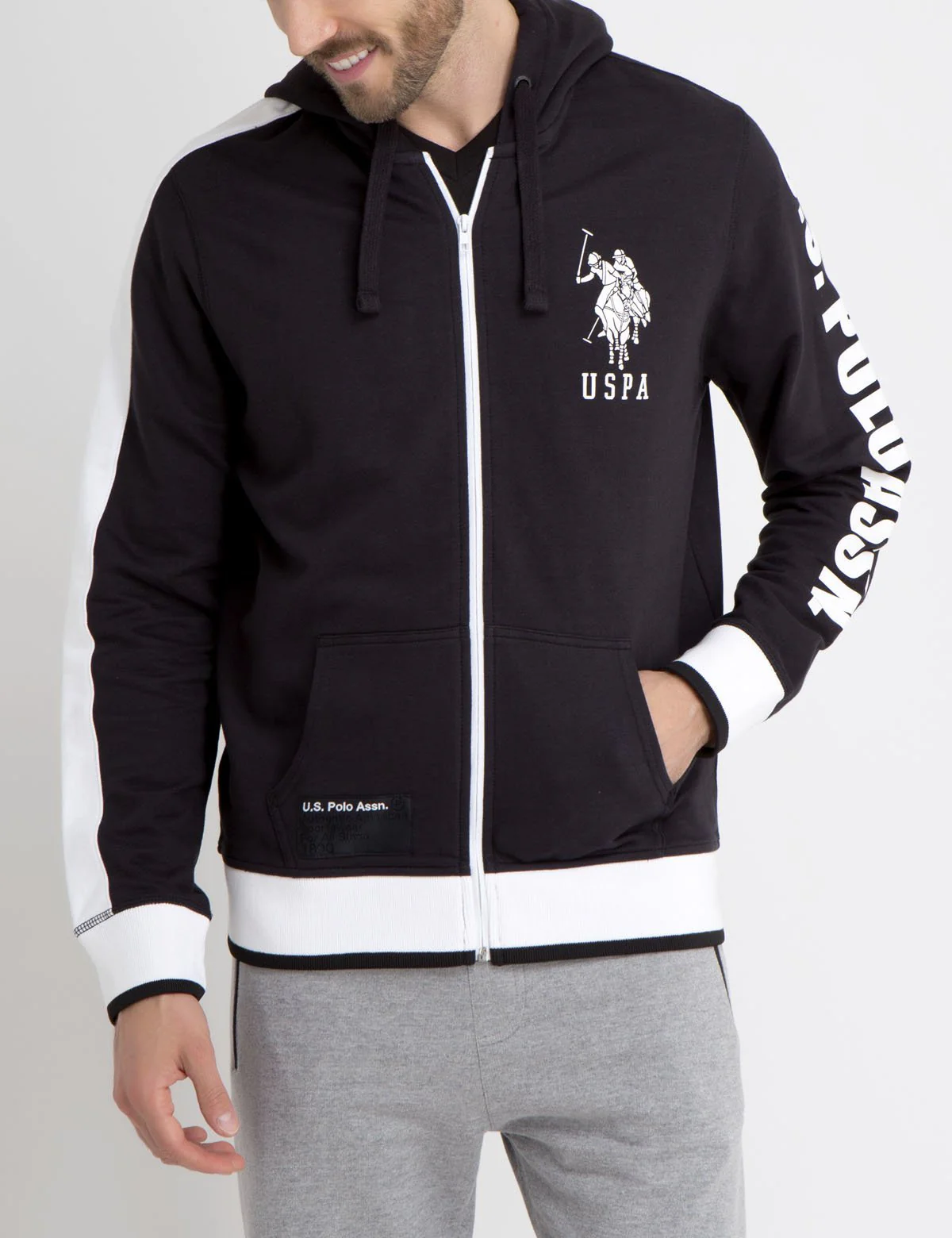 HOODIE WITH RUBBER LOGOS - Image 17
