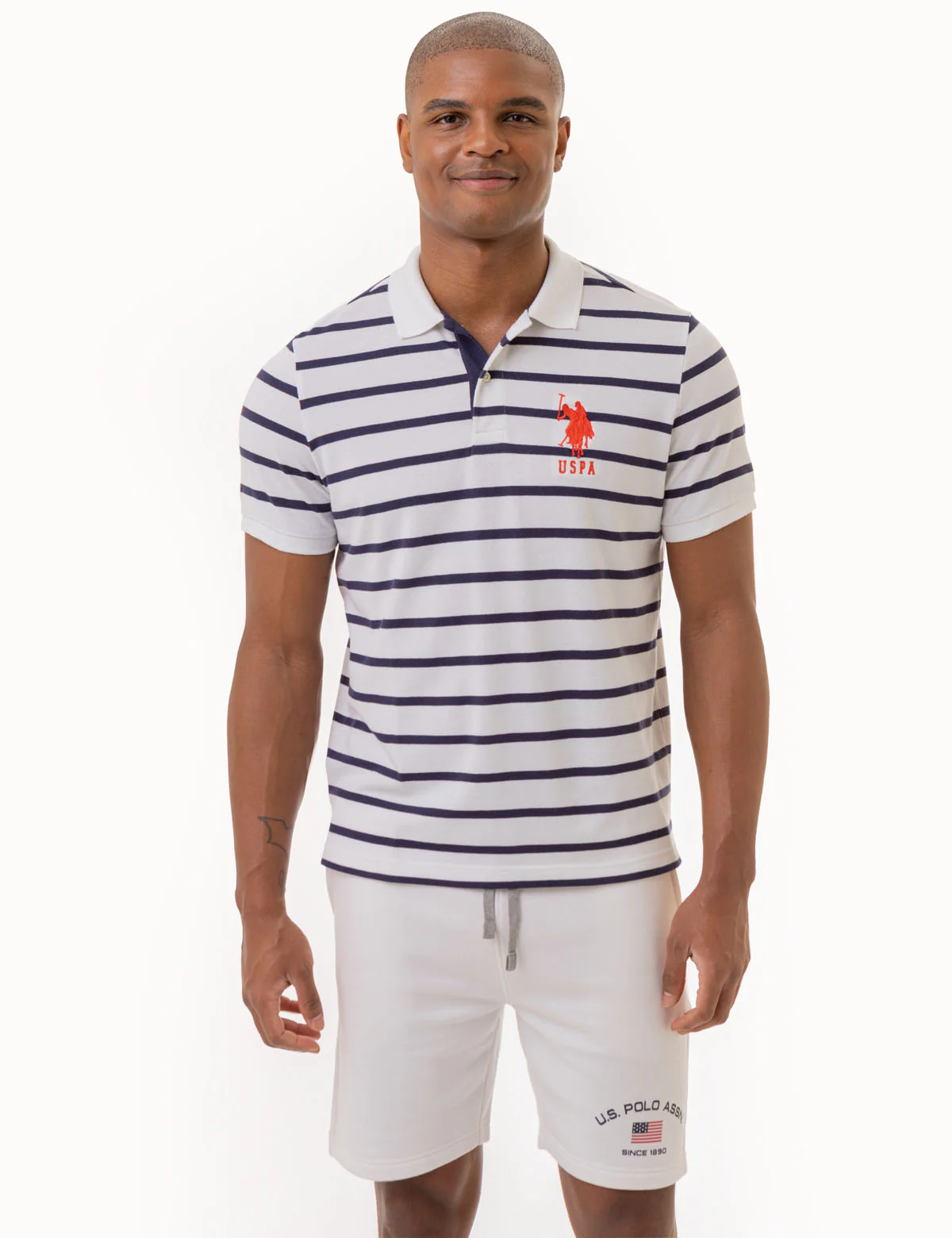 HORIZONTAL STRIPE PIQUE POLO SHIRT - Image 11