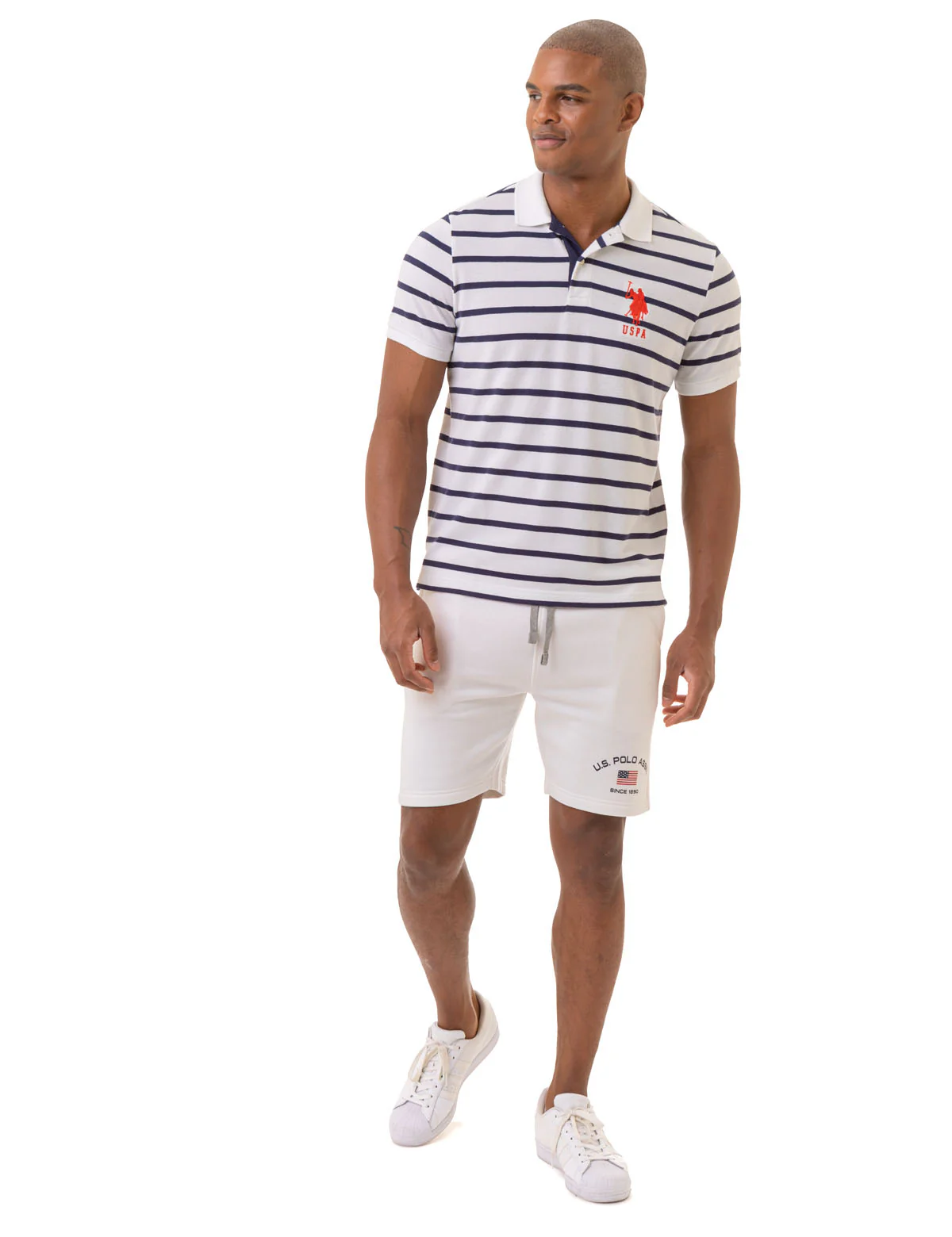 HORIZONTAL STRIPE PIQUE POLO SHIRT - Image 12