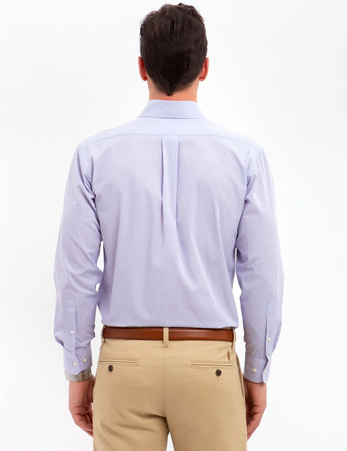HORIZONTAL STRIPED DRESS SHIRT - Image 5