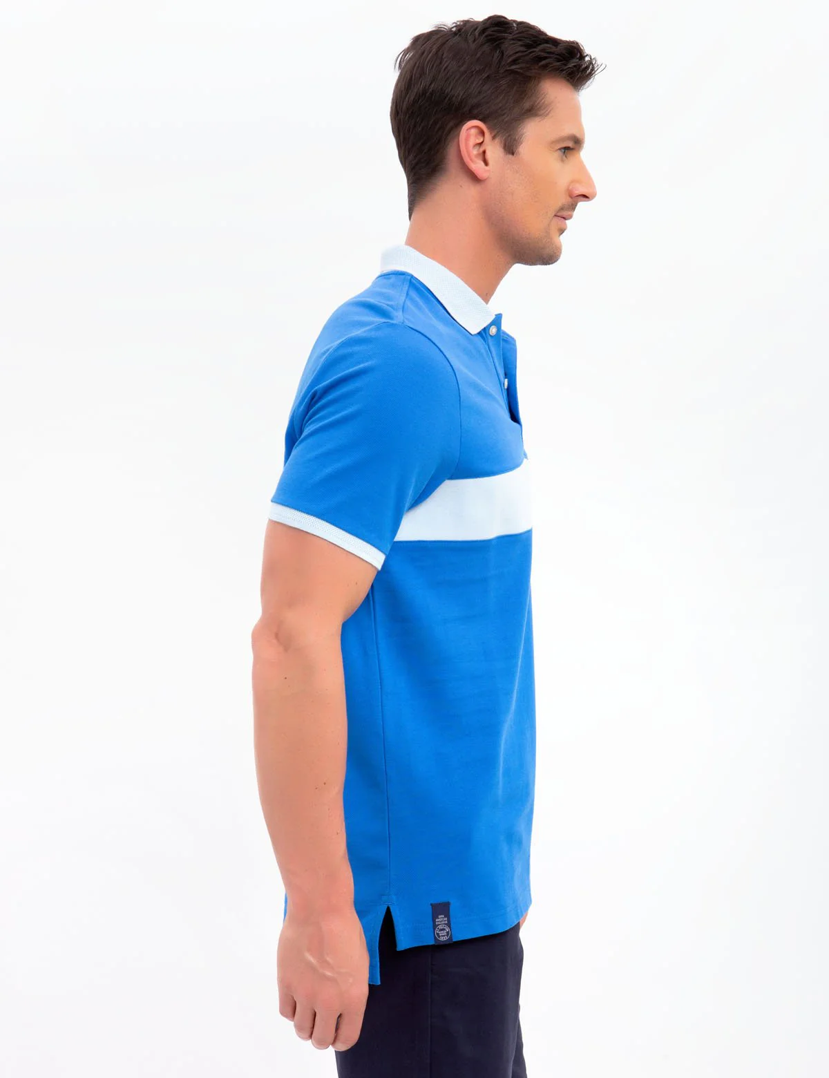 HORIZONTAL STRIPED POLO SHIRT - Image 2