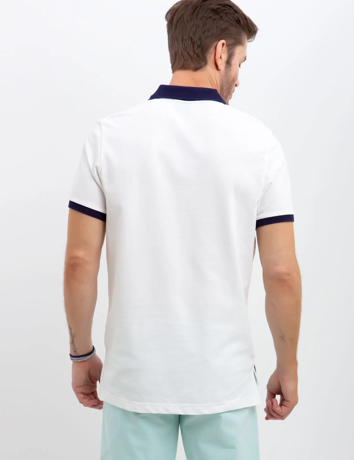 HORIZONTAL STRIPED POLO SHIRT - Image 7