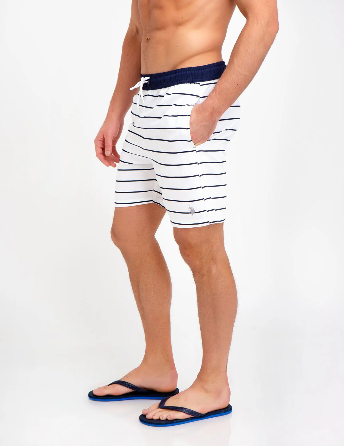 HORIZONTAL STRIPED SWIM TRUNKS - Image 11