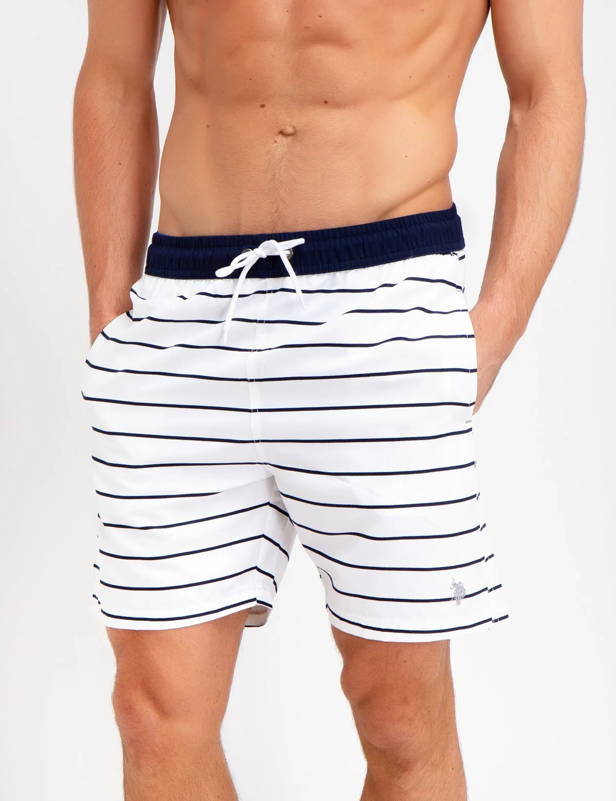 HORIZONTAL STRIPED SWIM TRUNKS - Image 5