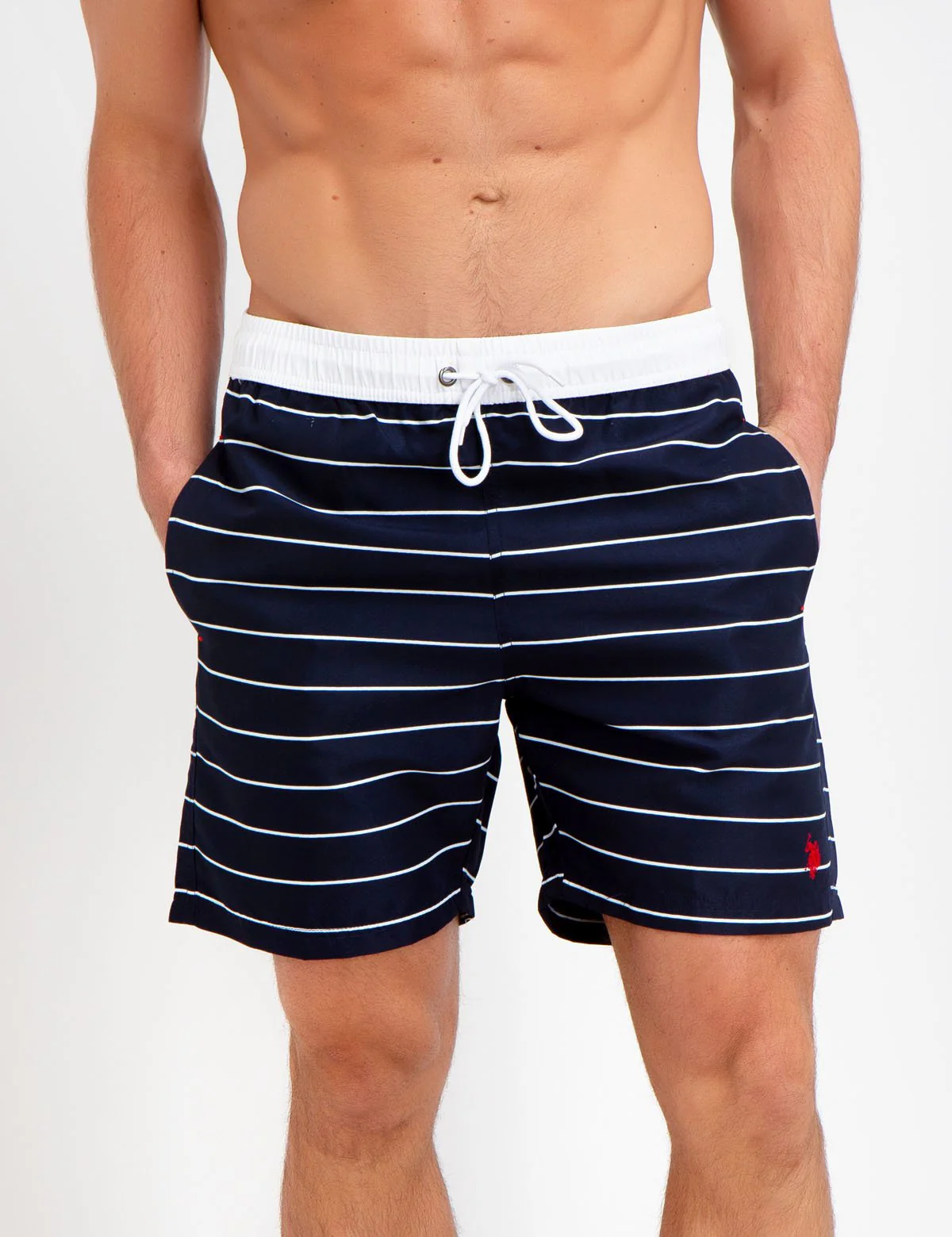 HORIZONTAL STRIPED SWIM TRUNKS - Image 7