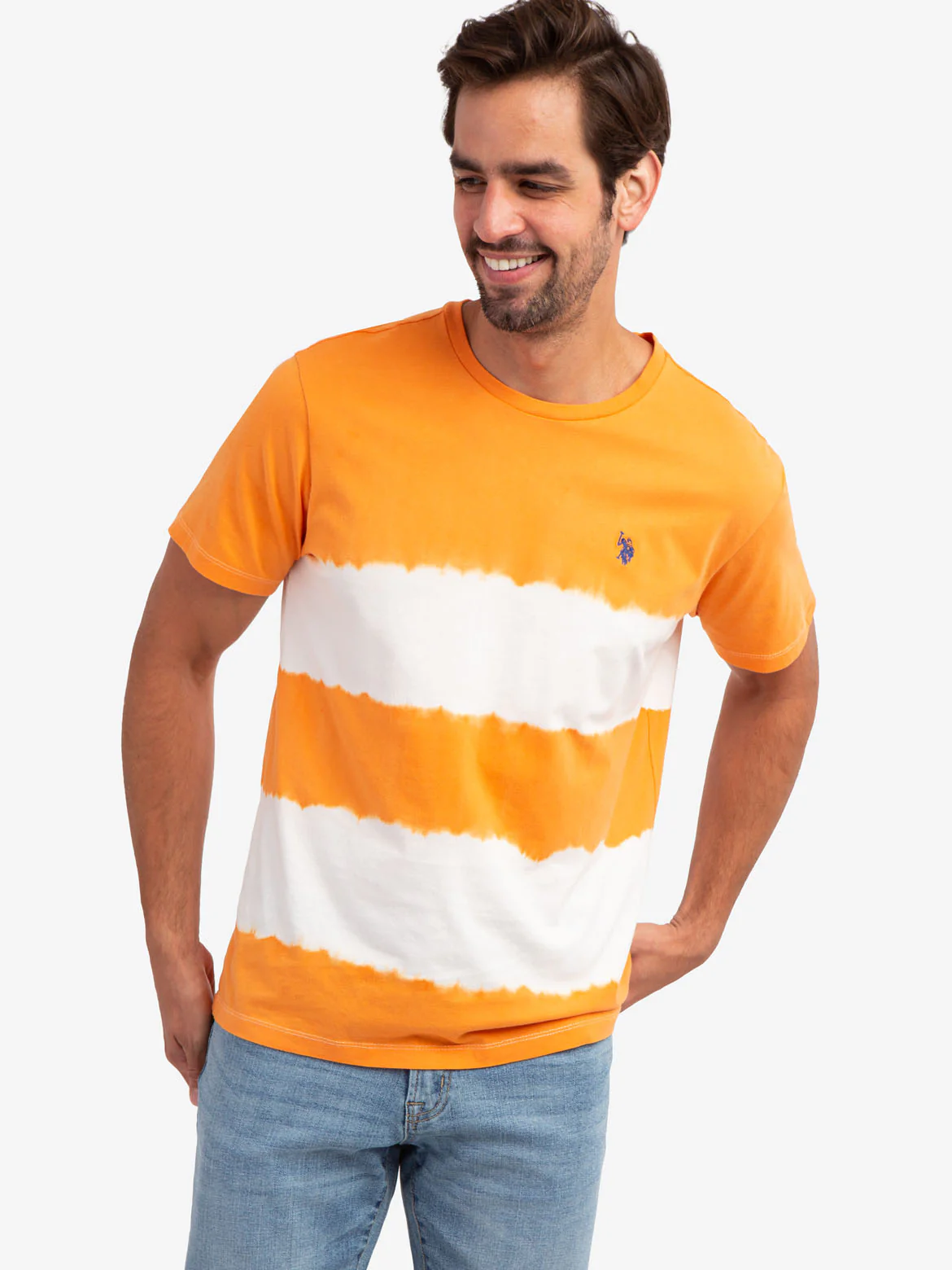 HORIZONTAL TIE DYE JERSEY T-SHIRT - Image 11