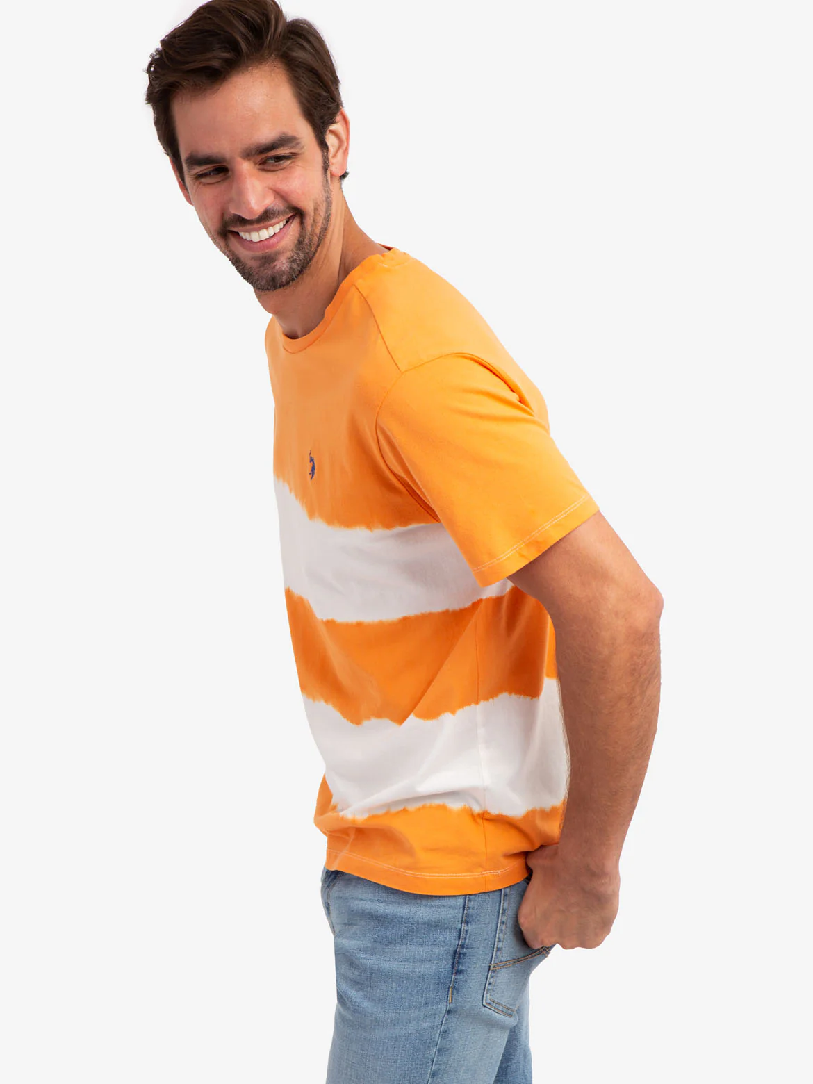 HORIZONTAL TIE DYE JERSEY T-SHIRT - Image 13
