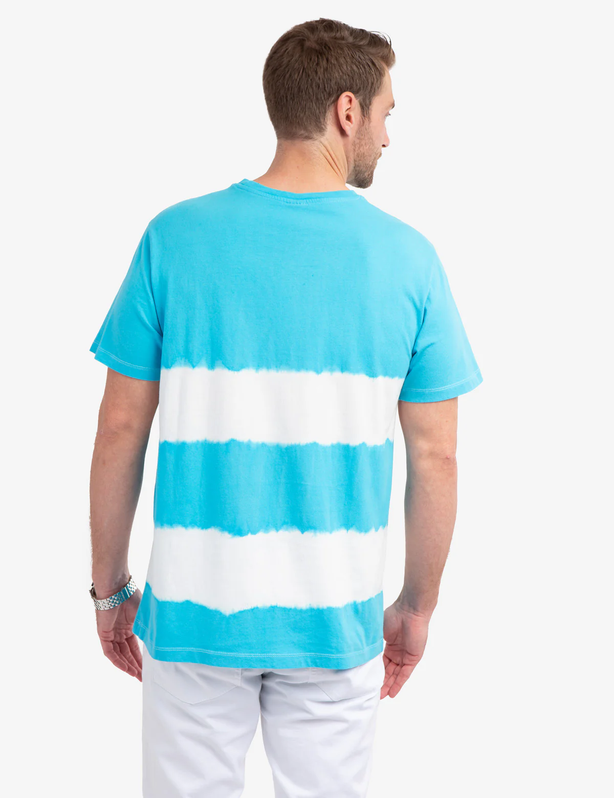 HORIZONTAL TIE DYE JERSEY T-SHIRT - Image 4