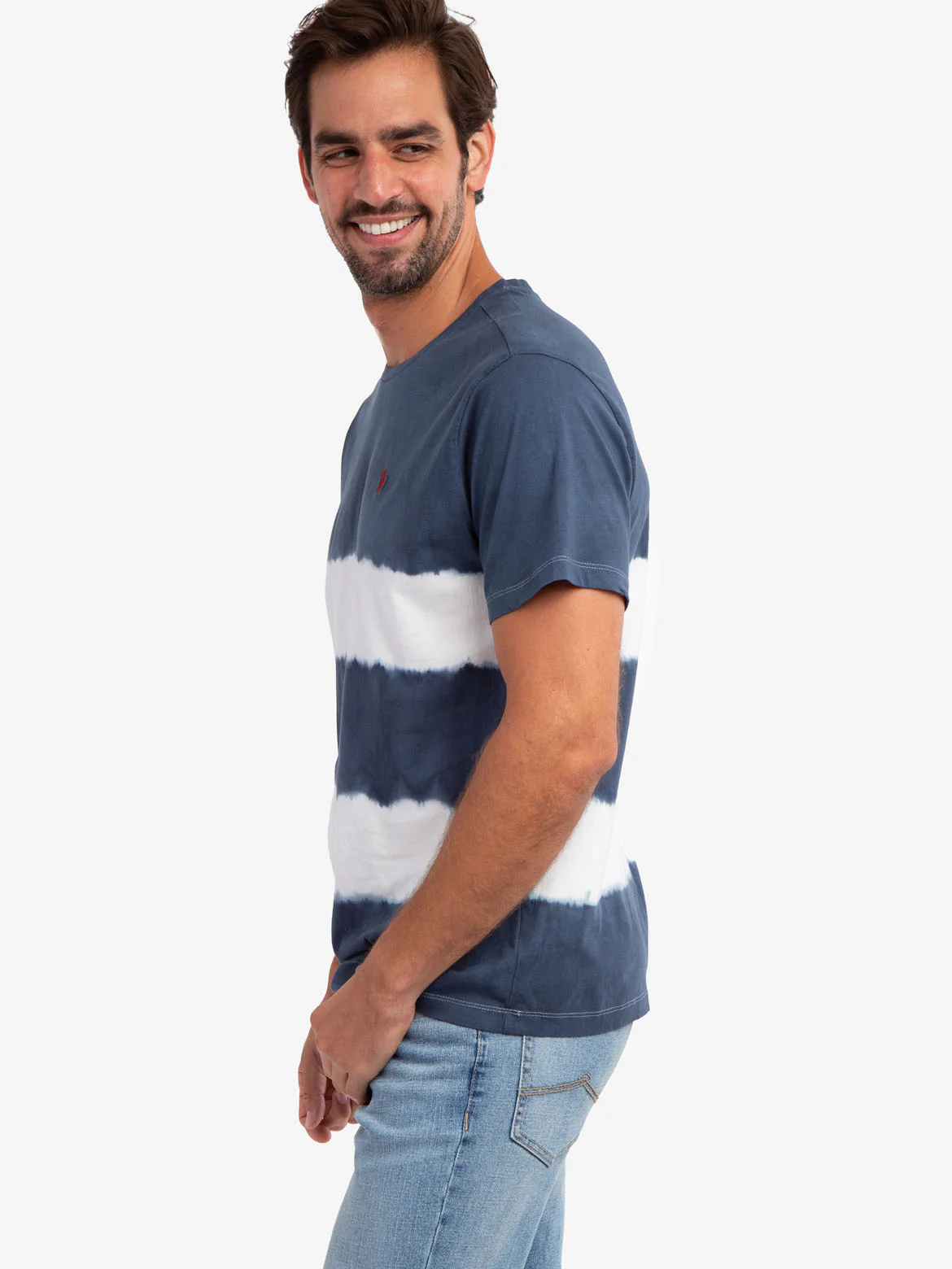 HORIZONTAL TIE DYE JERSEY T-SHIRT - Image 8