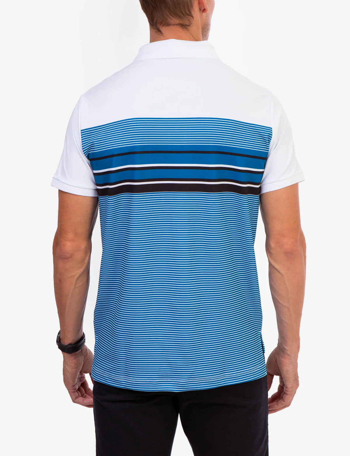 INTERLOCK ENGINEERED PRINT POLO SHIRT - Image 11