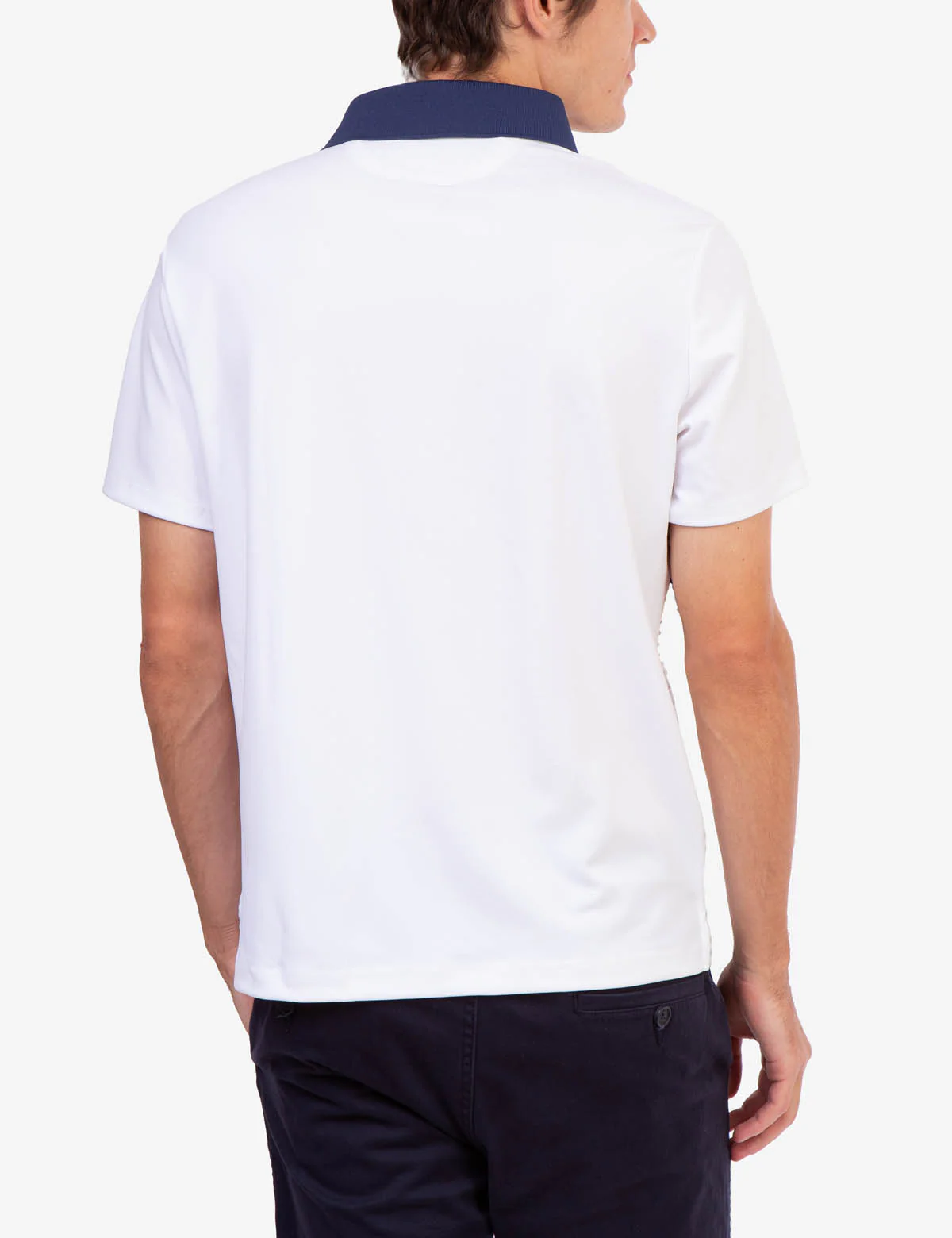 INTERLOCK ENGINEERED PRINT POLO SHIRT - Image 4
