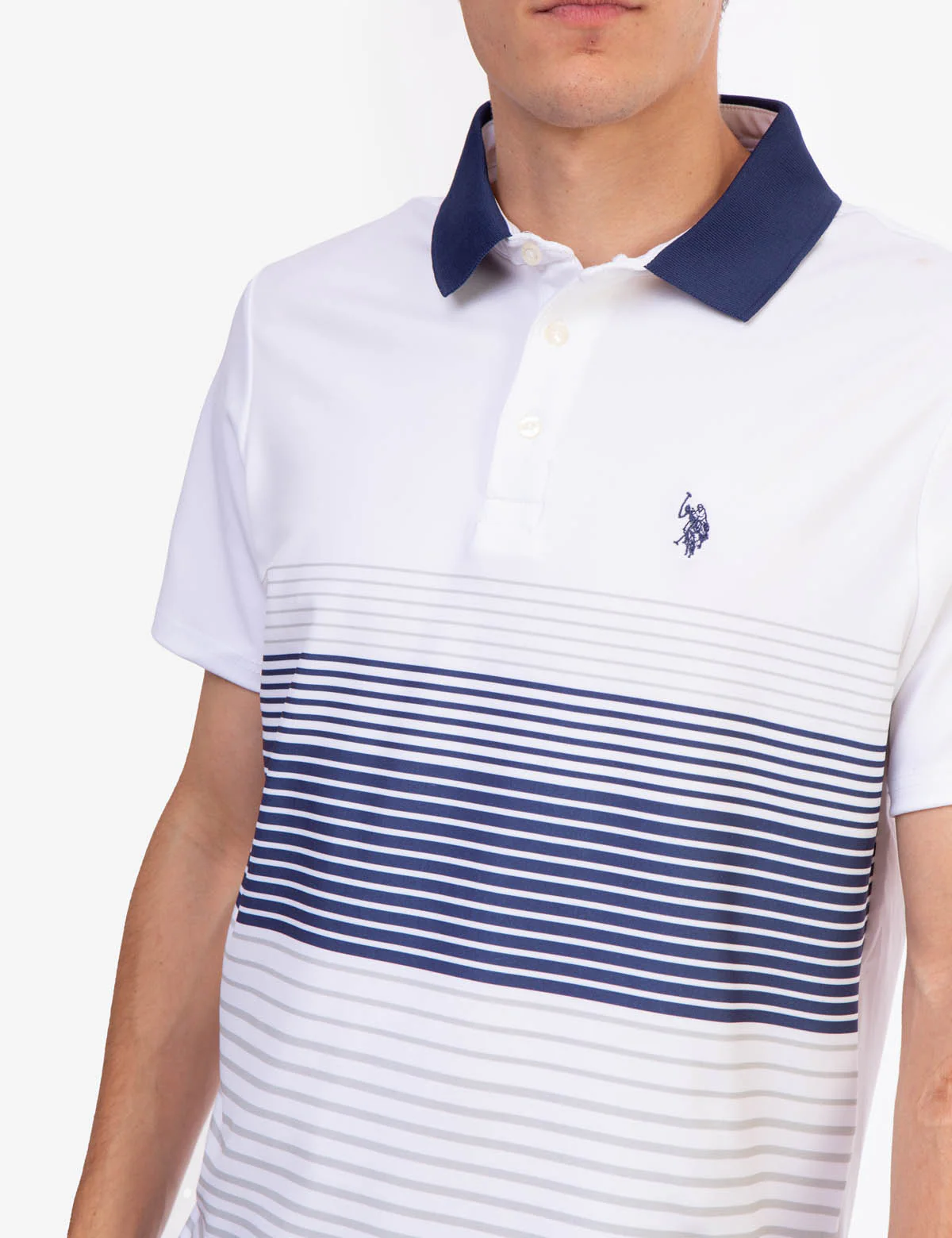 INTERLOCK ENGINEERED PRINT POLO SHIRT - Image 5