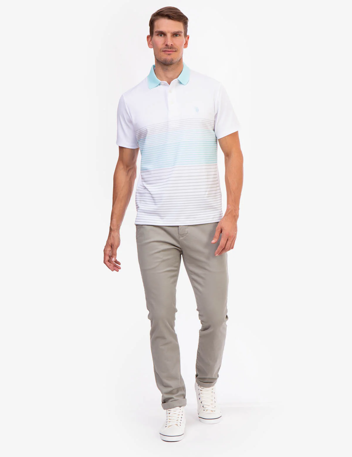 INTERLOCK ENGINEERED PRINT POLO SHIRT - Image 7