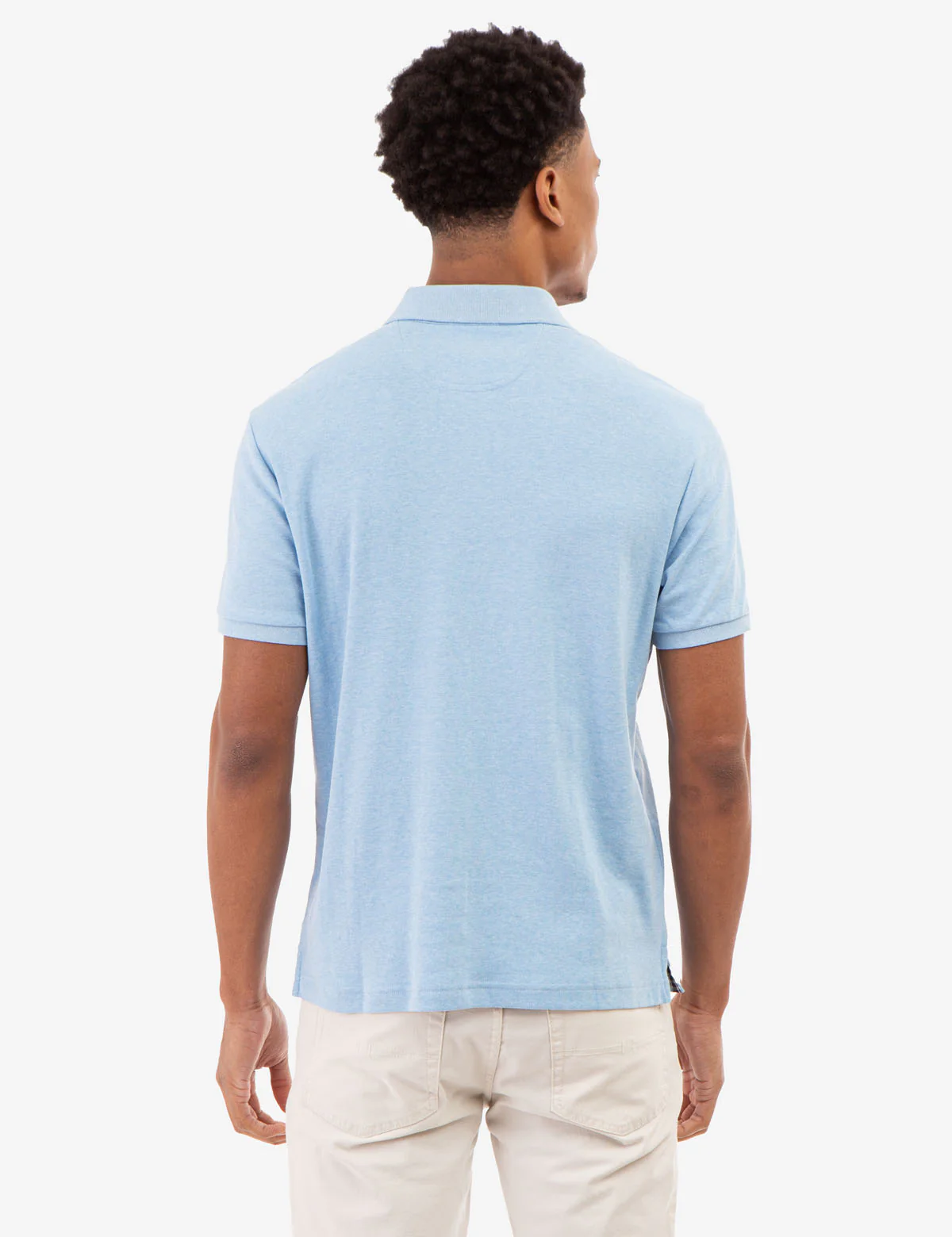 INTERLOCK GINGHAM TRIM POLO SHIRT - Image 12
