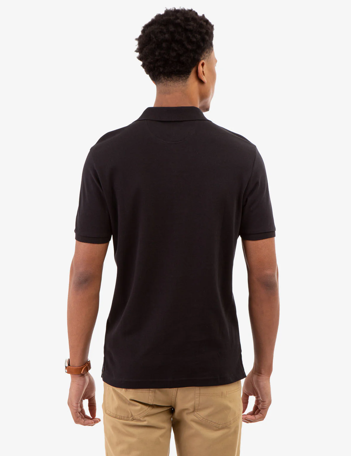 INTERLOCK GINGHAM TRIM POLO SHIRT - Image 4