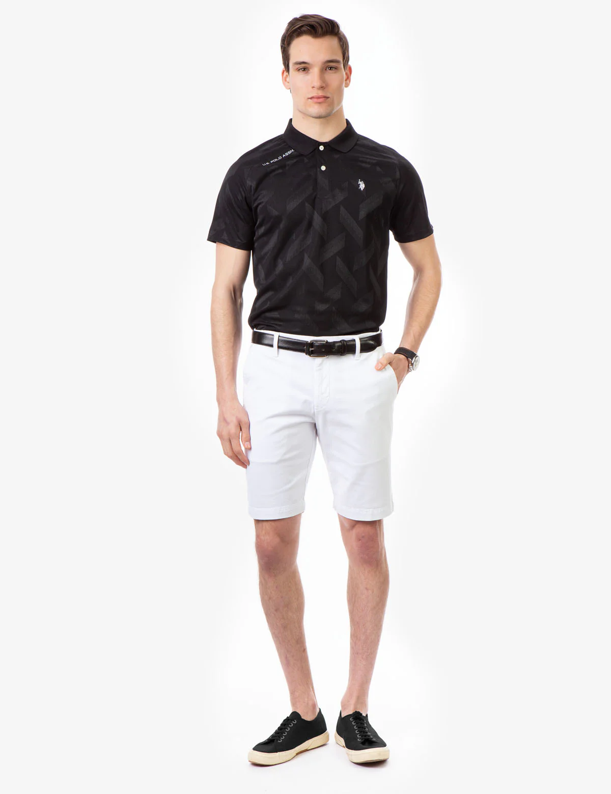 INTERLOCK JAQUARD GOLF SHIRT - Image 12