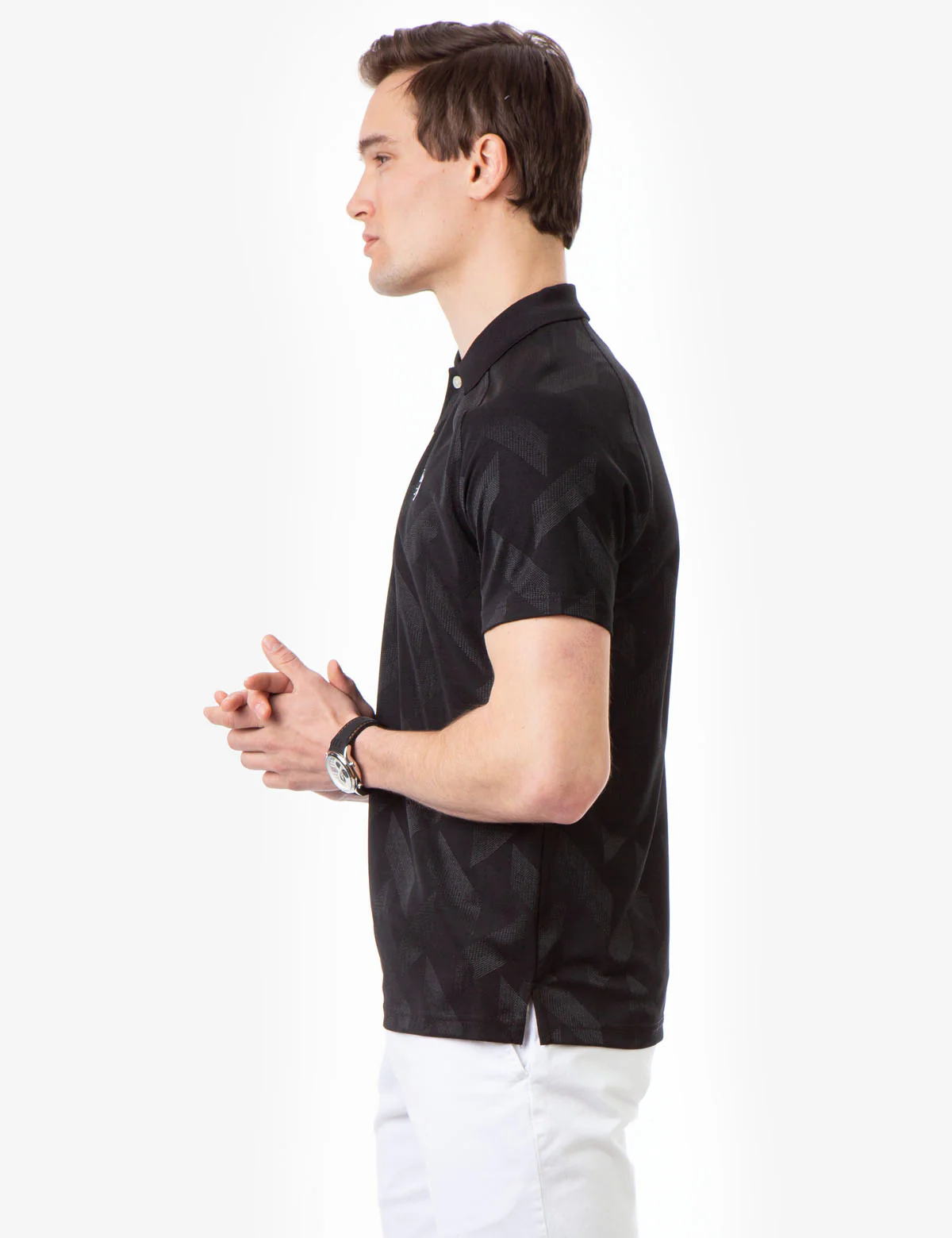 INTERLOCK JAQUARD GOLF SHIRT - Image 13