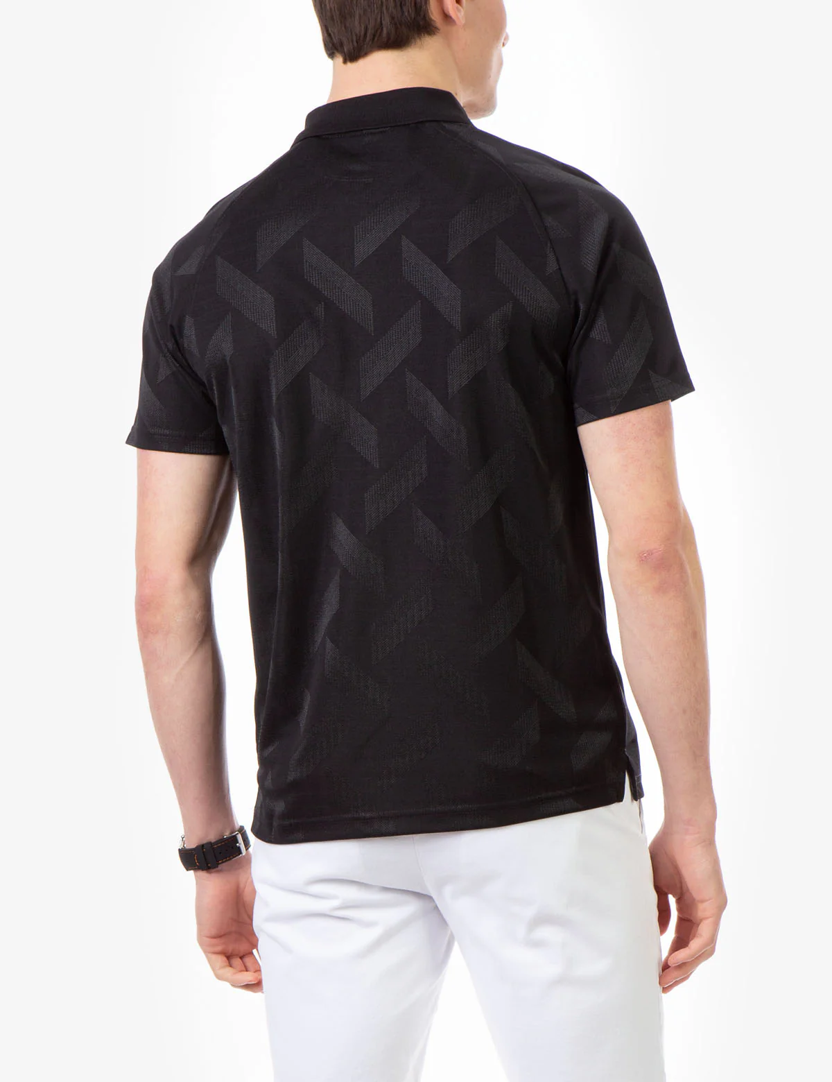 INTERLOCK JAQUARD GOLF SHIRT - Image 14