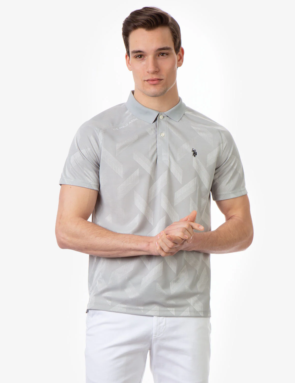 INTERLOCK JAQUARD GOLF SHIRT - Image 6