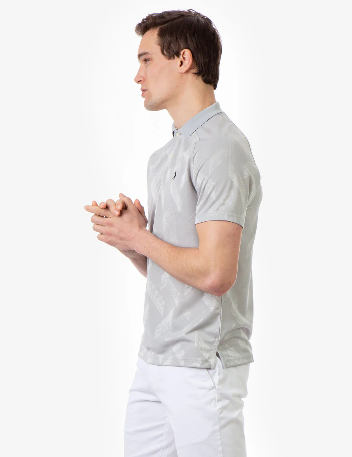 INTERLOCK JAQUARD GOLF SHIRT - Image 8