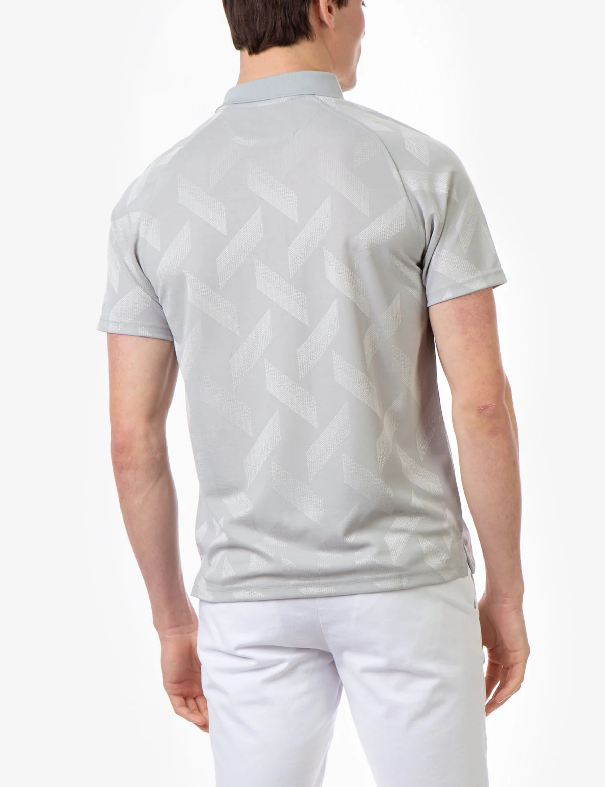 INTERLOCK JAQUARD GOLF SHIRT - Image 9
