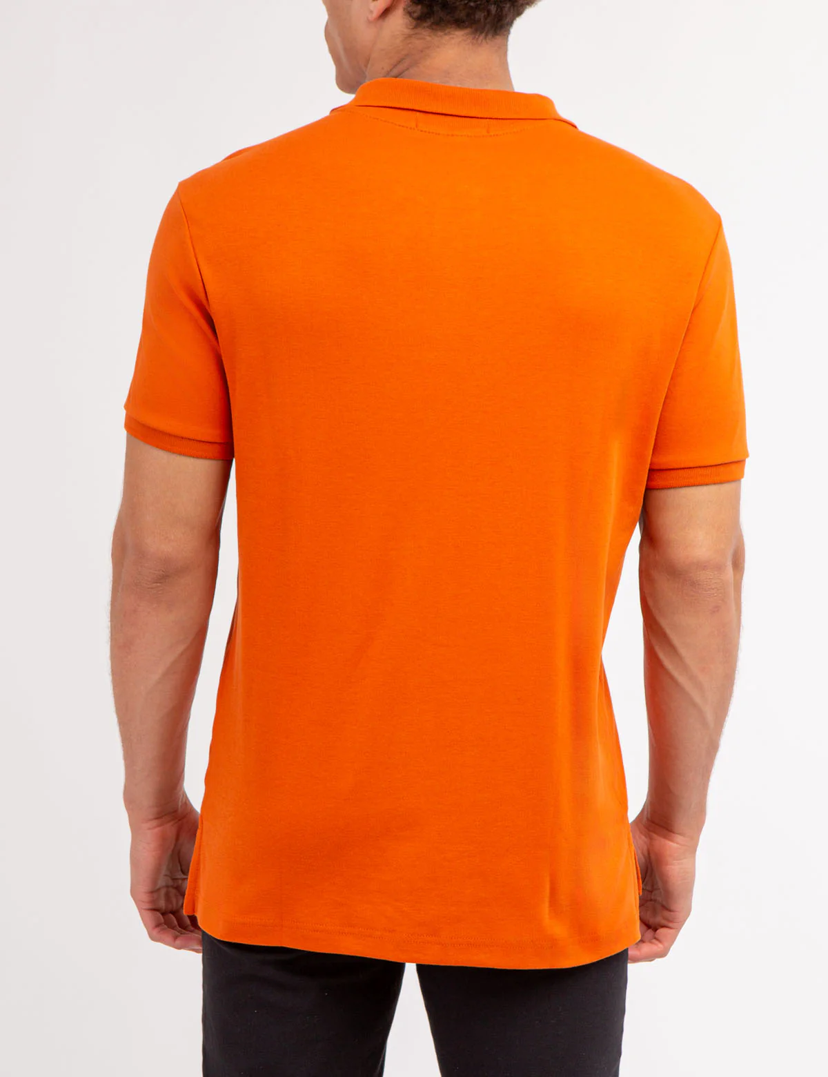 SOLID INTERLOCK POLO SHIRT - Image 4