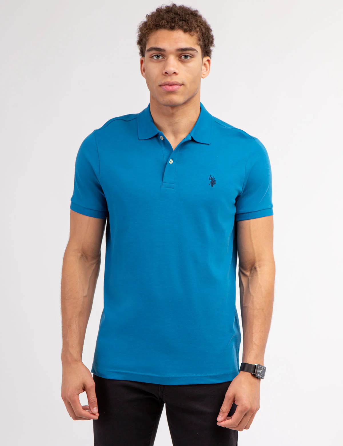 SOLID INTERLOCK POLO SHIRT - Image 5
