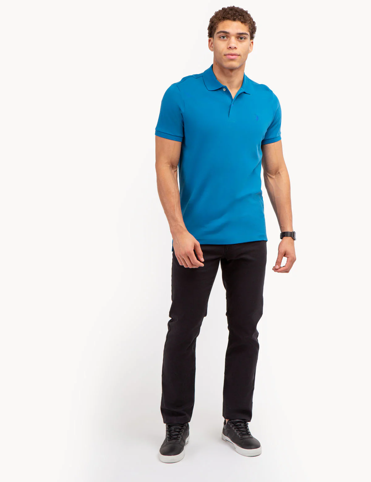 SOLID INTERLOCK POLO SHIRT - Image 6