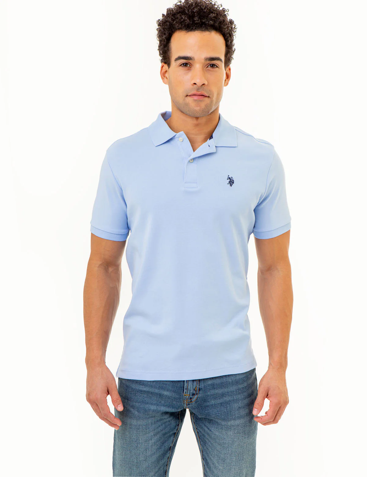 SOLID INTERLOCK POLO SHIRT - Image 4