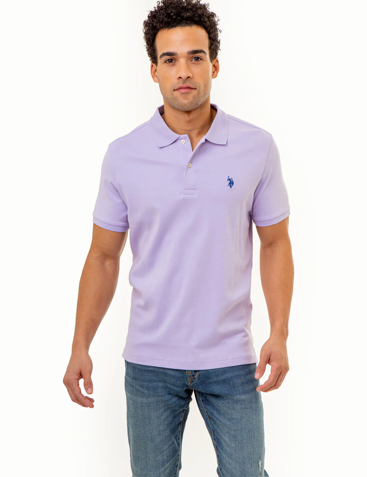 SOLID INTERLOCK POLO SHIRT - Image 6
