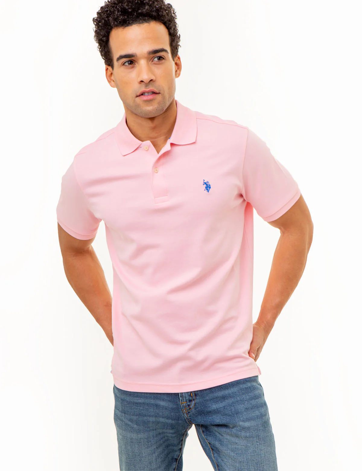SOLID INTERLOCK POLO SHIRT - Image 8