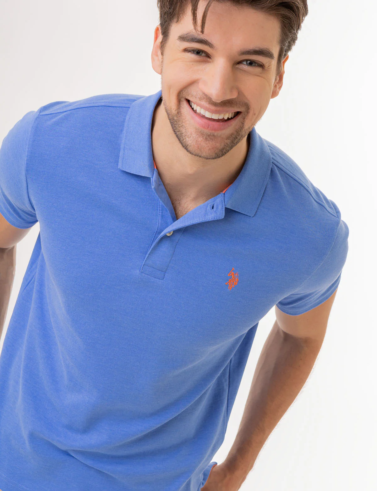SOLID INTERLOCK POLO SHIRT - Image 3