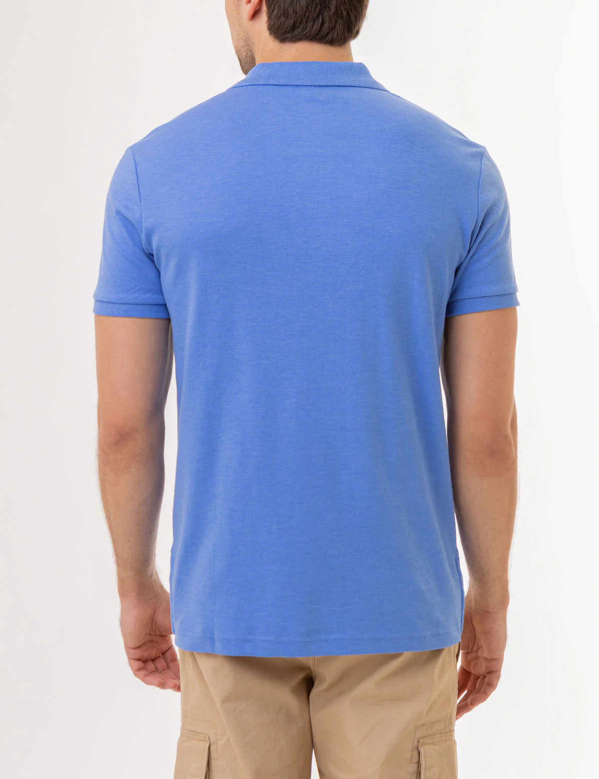 SOLID INTERLOCK POLO SHIRT - Image 4