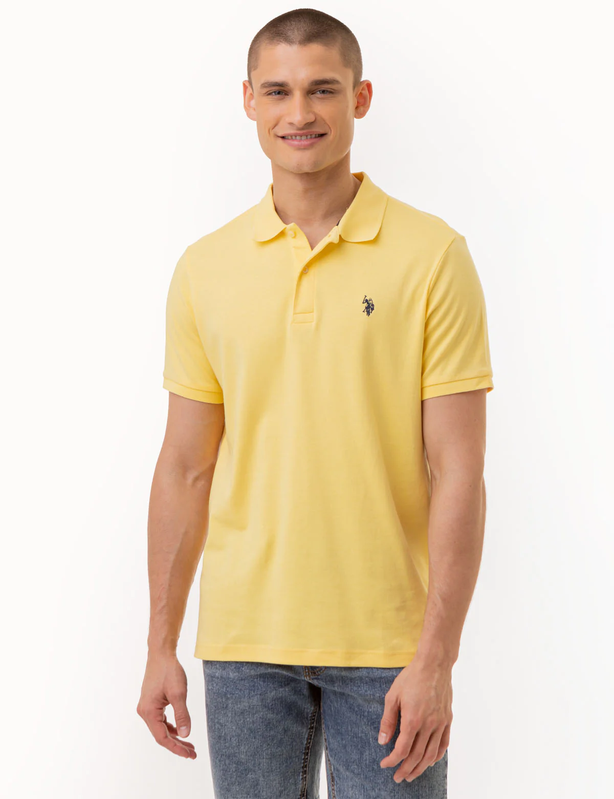 SOLID INTERLOCK POLO SHIRT - Image 5