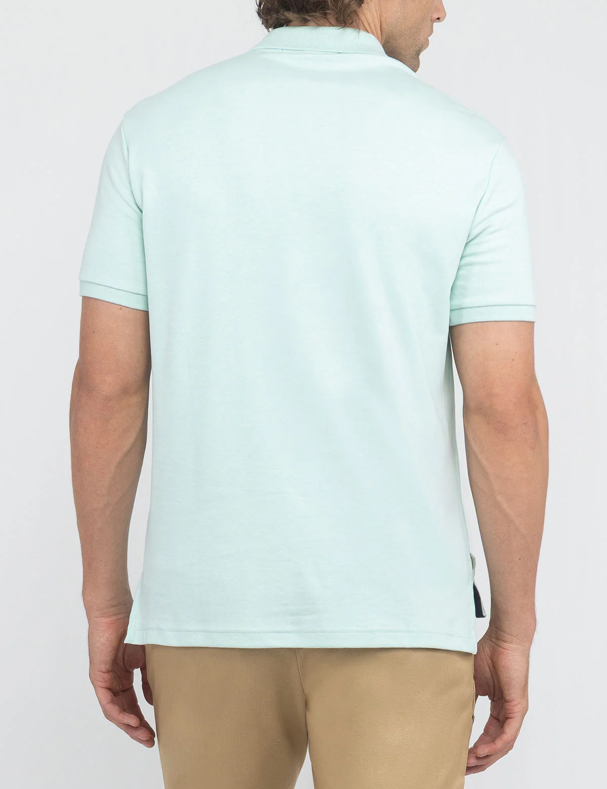 SOLID INTERLOCK POLO SHIRT - Image 12