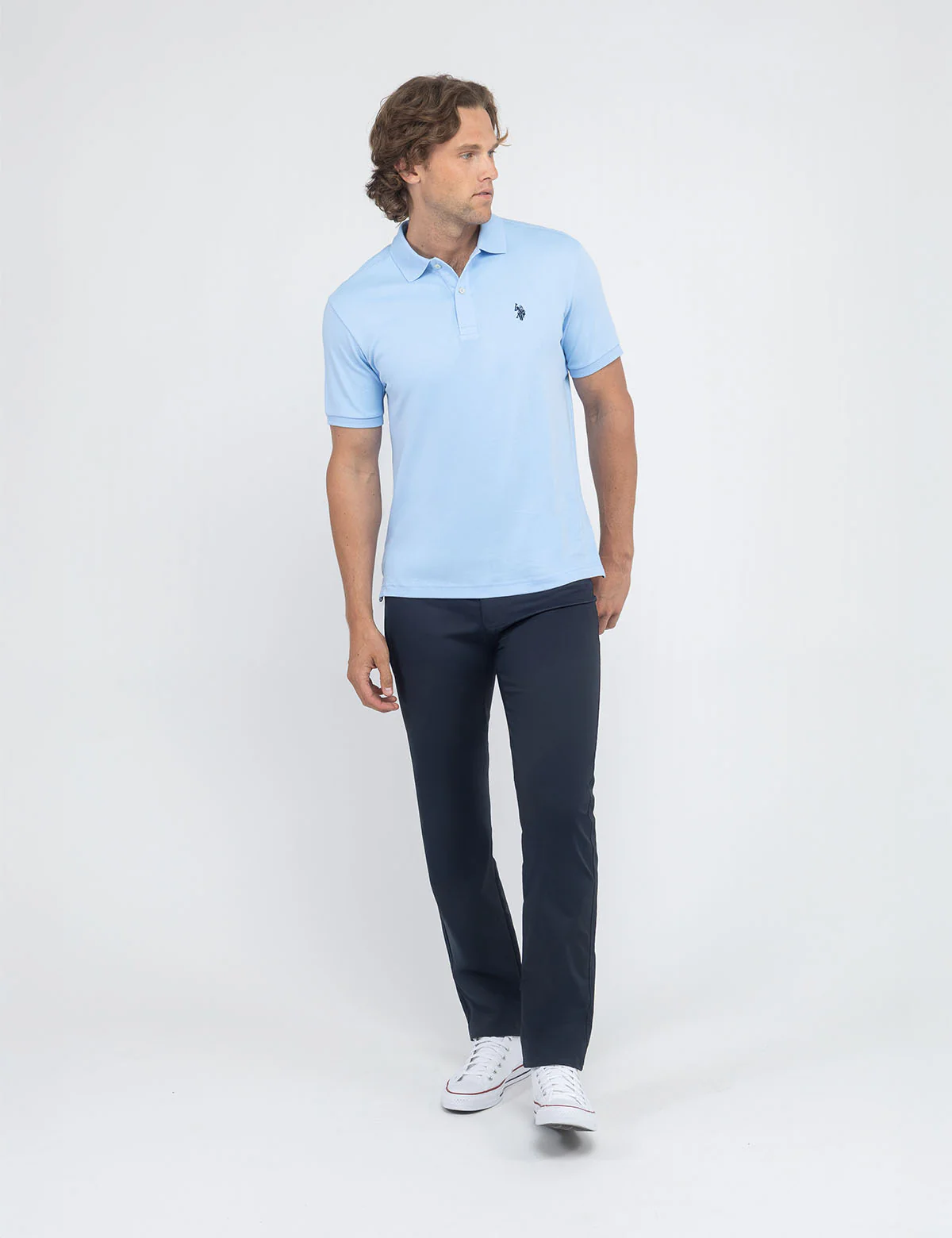 SOLID INTERLOCK POLO SHIRT - Image 14