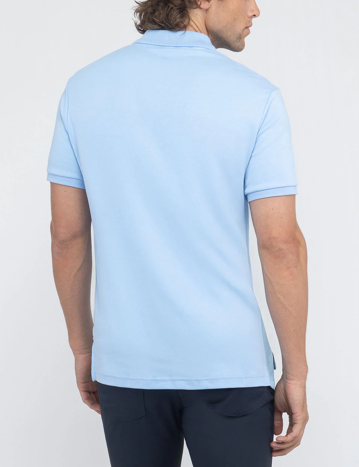 SOLID INTERLOCK POLO SHIRT - Image 16