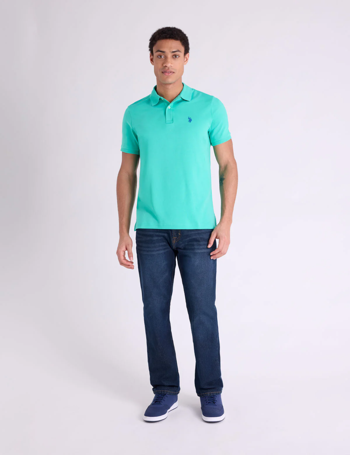 SOLID INTERLOCK POLO SHIRT - Image 6