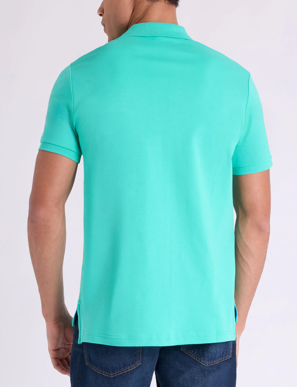 SOLID INTERLOCK POLO SHIRT - Image 8